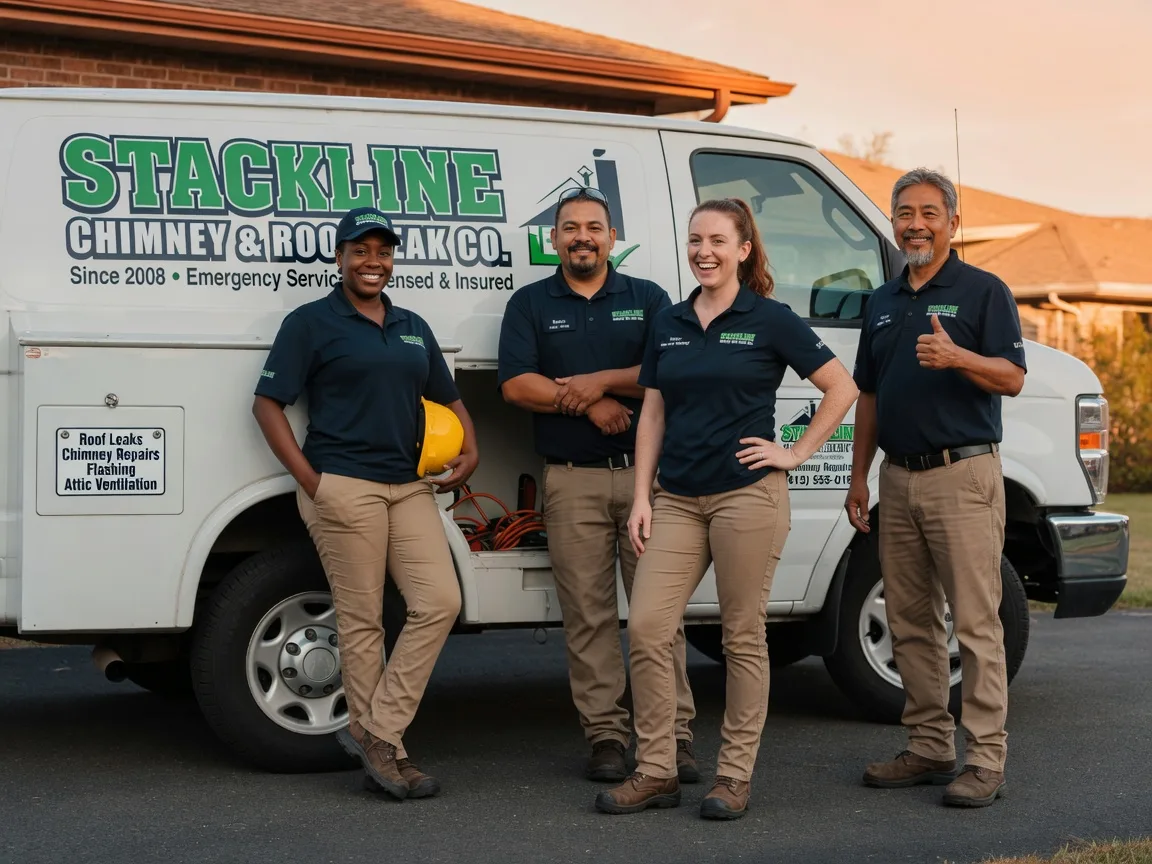 Chimney flashing repair company in Annapolis, IL
